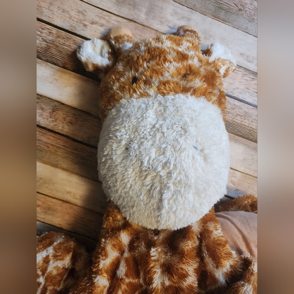 Giraffe Baby Play Mat Cuddle Rug Tummy Time Mat - Picture 3 of 4